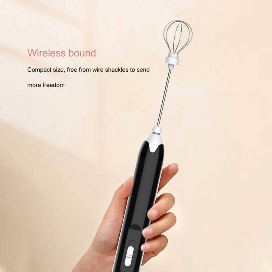 Milk shake et batteur à oeufs électrique USB Rechargeable - Maison - صورة 3
