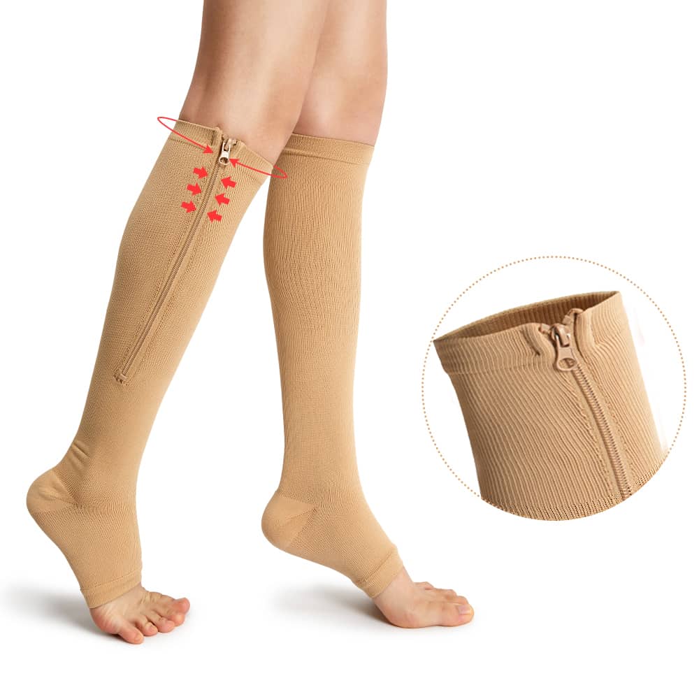 zip sox chaussettes de compression pour les varices - Soins et Beauté - صورة 6