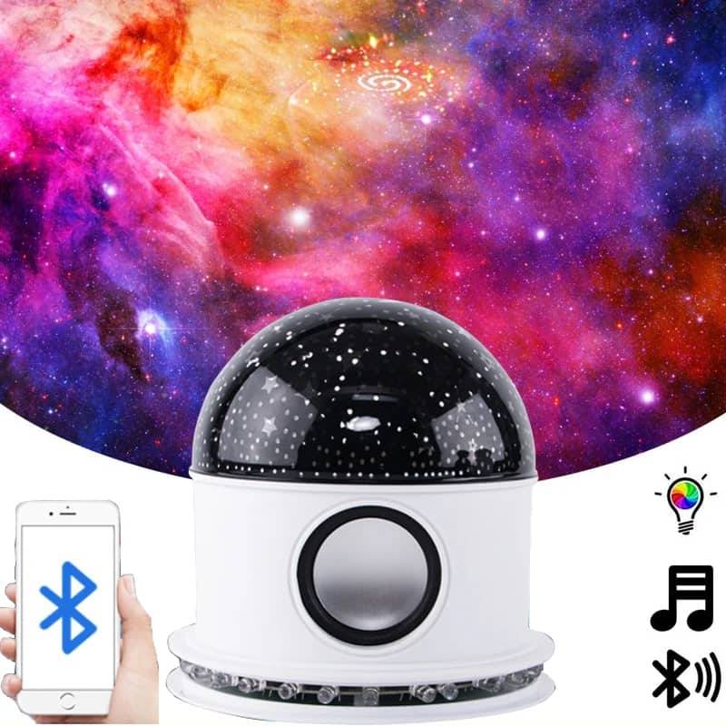 Ampoule LED Bluetooth Haut-parleur + effet jeux d lumière de scène magique - Électronique - صورة 5