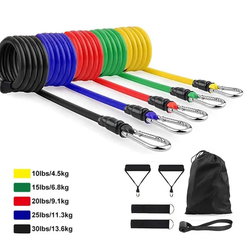 Ensemble de bandes de résistance 11 pcs équipement de Sports à domicile - Sport - صورة 2