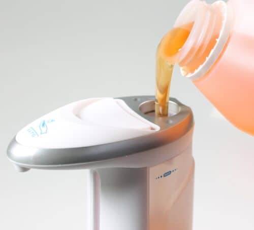 Distributeur de savon automatique à capteur sans contact 300 ml - Maison - صورة 2