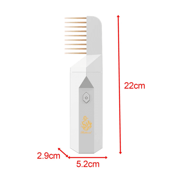 Brûleur d’encens électronique avec peignes à cheveux – Ramadan Bukhoon - Soins et Beauté - صورة 6