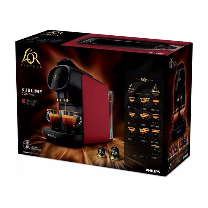 MACHINE À CAFÉ CAPSULES L'OR BARISTA ROUGE - PHILIPS  - Cuisine - صورة 6