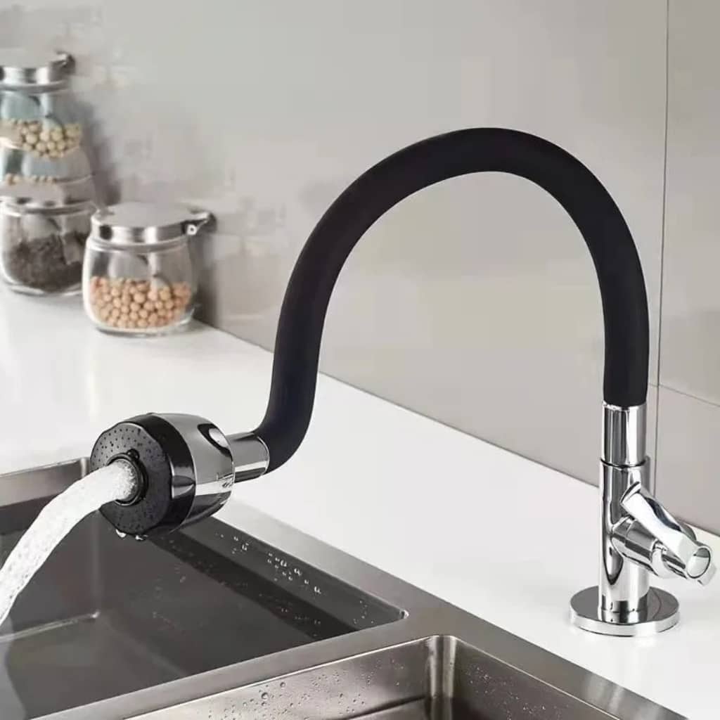 Tuyau robinet Economie d'eau robinet filtre deux Modes , buse aérateur barboteur pulvérisateur - Maison - صورة 6