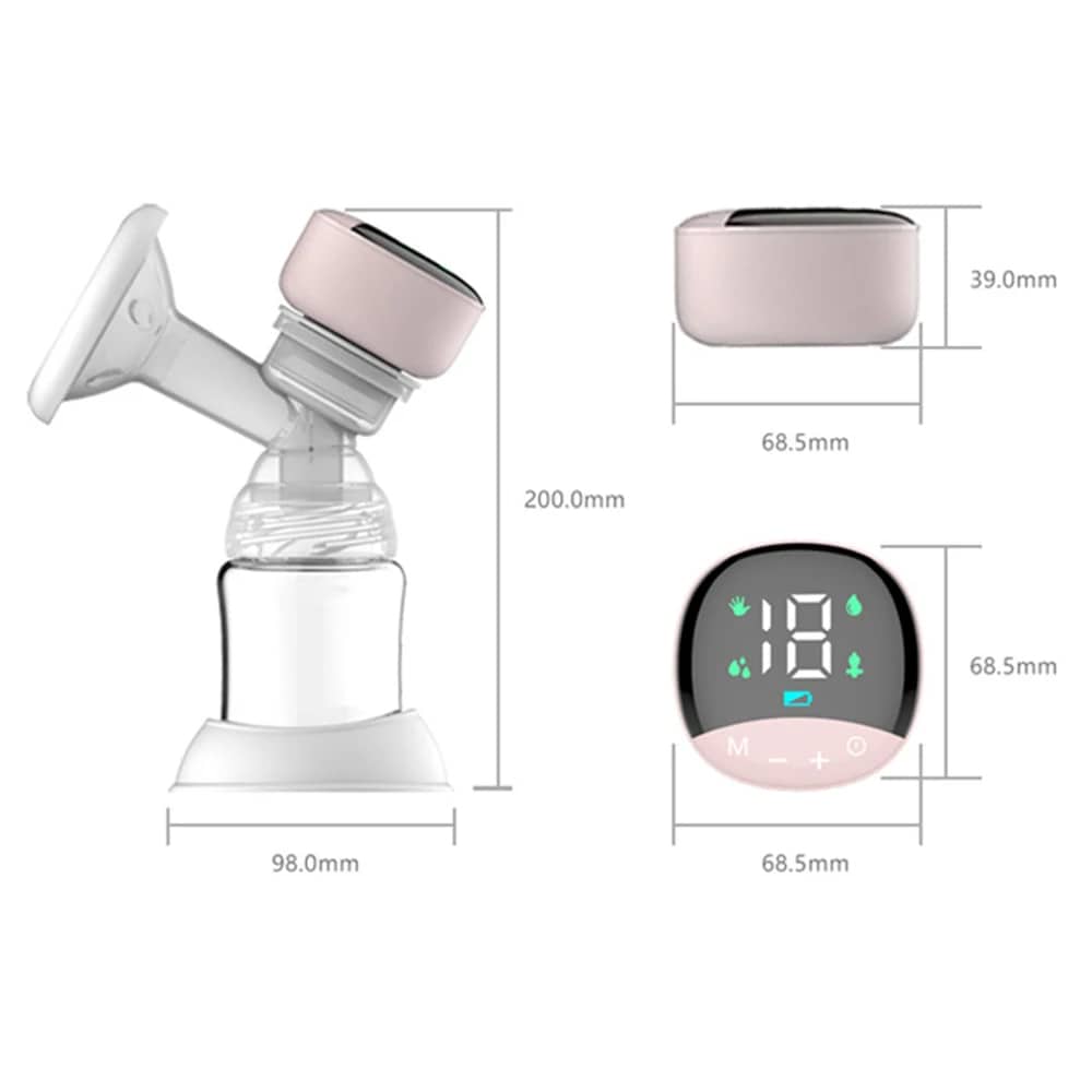 Tire-lait Électrique Intégré Mains Libres pour Allaitement, 4 Modes et 12 Réglables, Faible Bruit MY-374 - Maternité - صورة 6