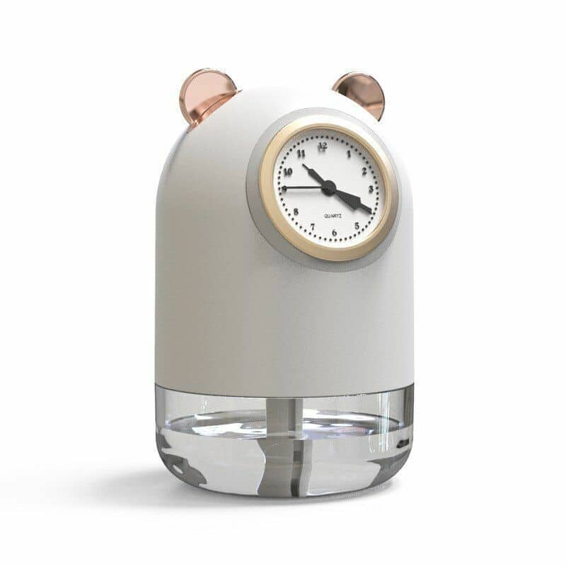 humidificateur avec horloge et Spray pour bureau 7 Couleur led 300 ML - Électronique - صورة 4