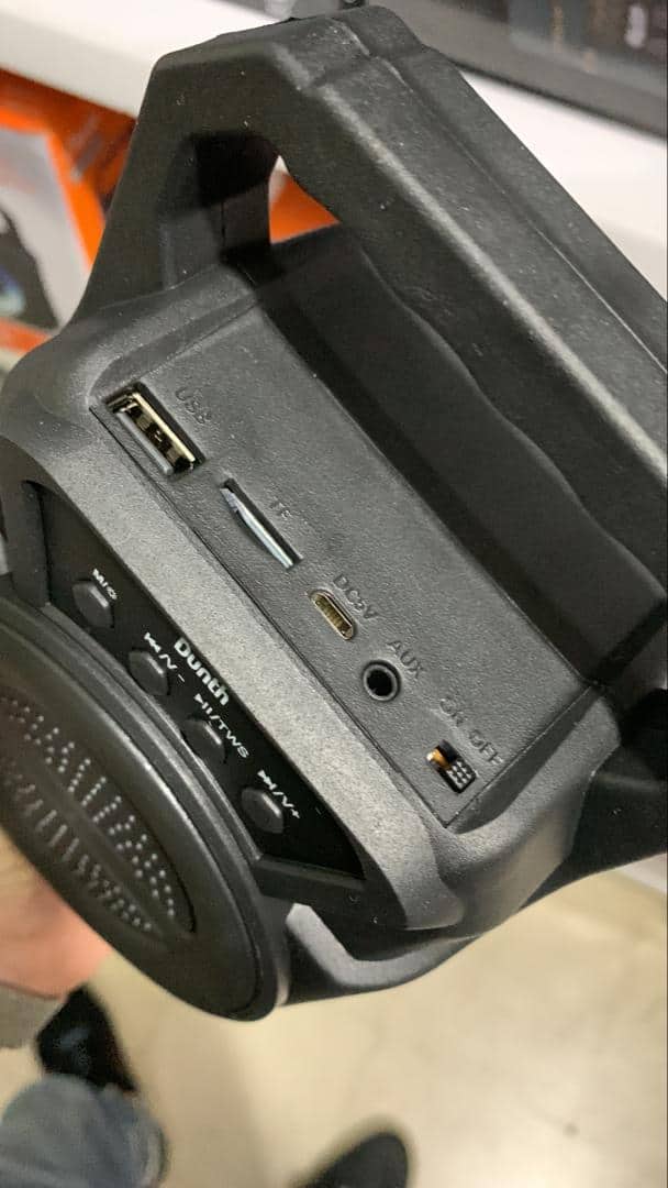 Ampli haut parleur sans fil à batterie rechargeable,  Bluetooth 1800W DUNTH DU-SP123 - Électronique - صورة 5