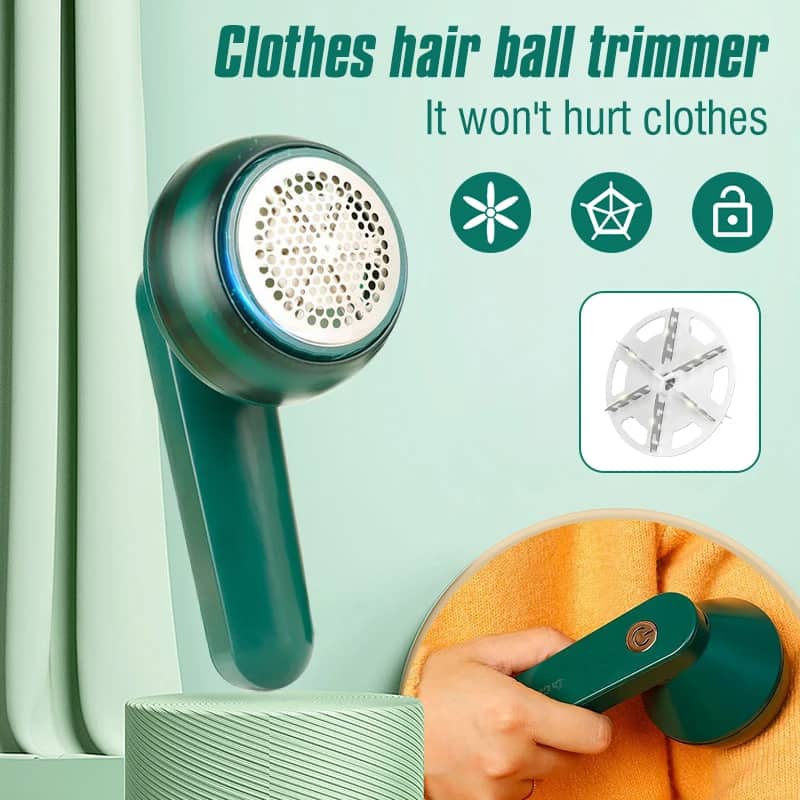 Éliminateur de peluches de vêtements électrique portable - الة الكهربائية المحمولة  لازالة الوبر من الملابس