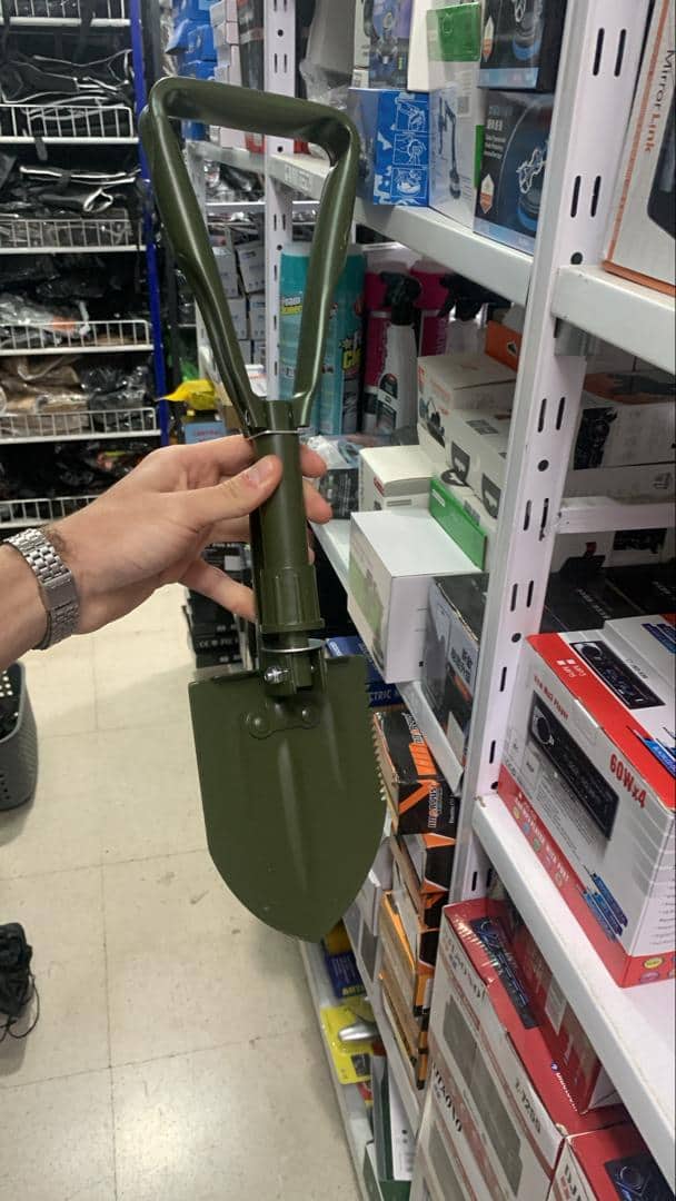 Pelle multifonction pliable avec sac de rangement ,outil de jardin , camping et urgences - Camping et Randonnée - صورة 6