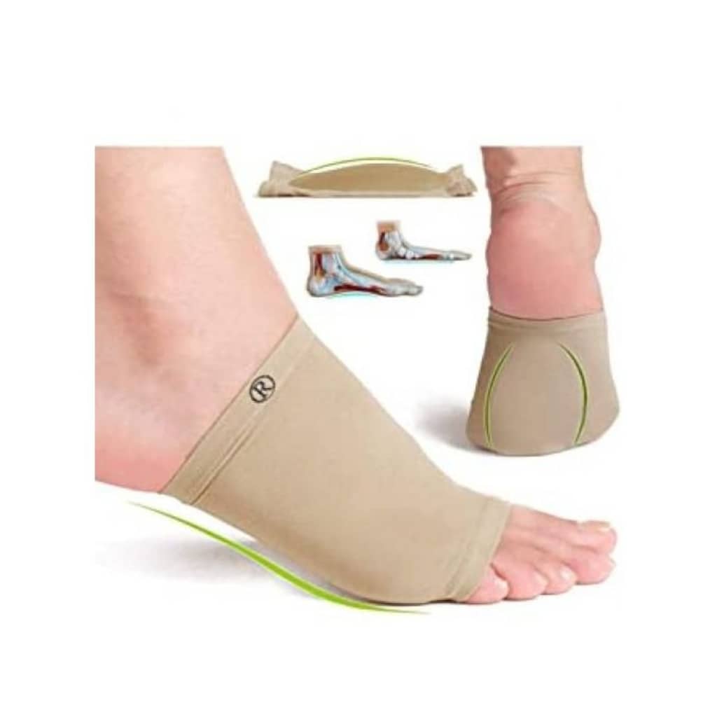 Paire Semelles de pied Soutien de la voûte plantaire en silicone pour fasciite plantaire orthopédique  V2 - Soins et Beauté - صورة 3