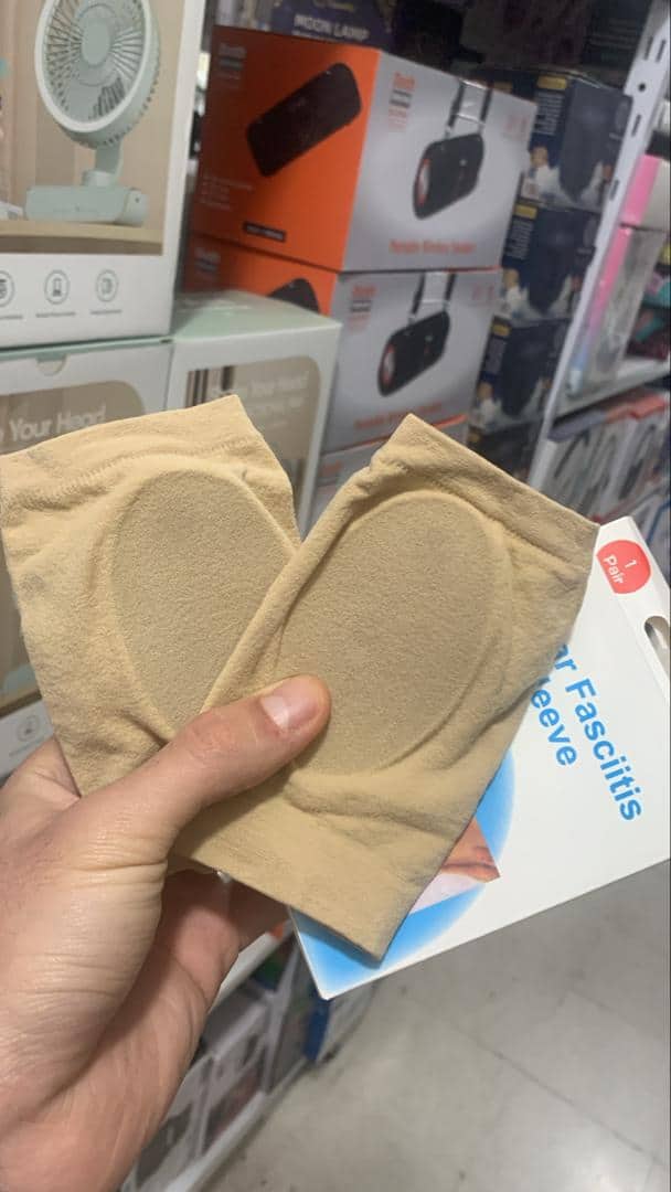 Paire Semelles de pied Soutien de la voûte plantaire en silicone pour fasciite plantaire orthopédique  V2 - Soins et Beauté - صورة 5