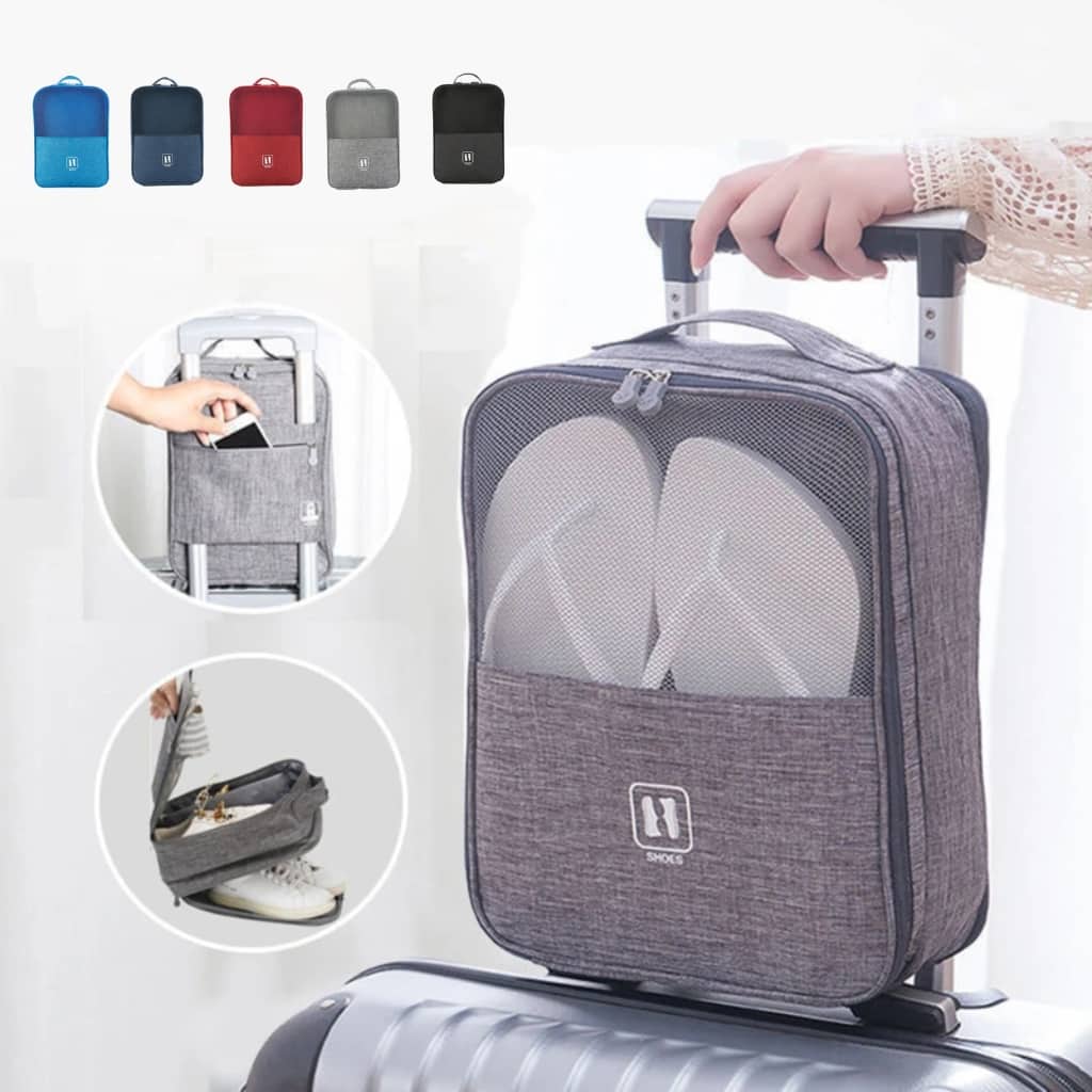Sac de rangement pour chaussures de voyage avec un seul compartiment 