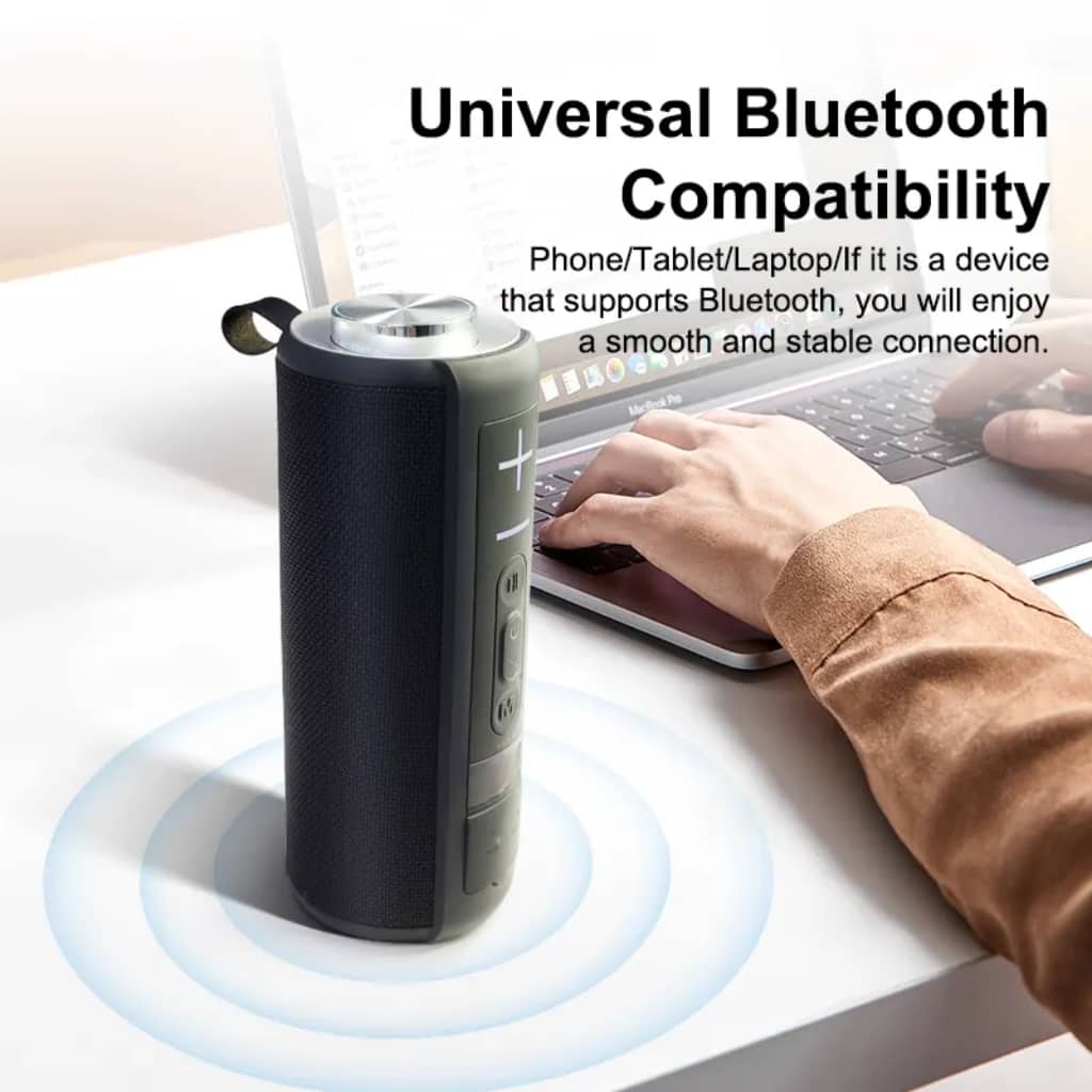 Mini ampli haut parleur sans fil bluetooth, enceinte bluetooth haute fidélité étanch IPX6 10W DUNTH DU-SP079 - Électronique - صورة 3