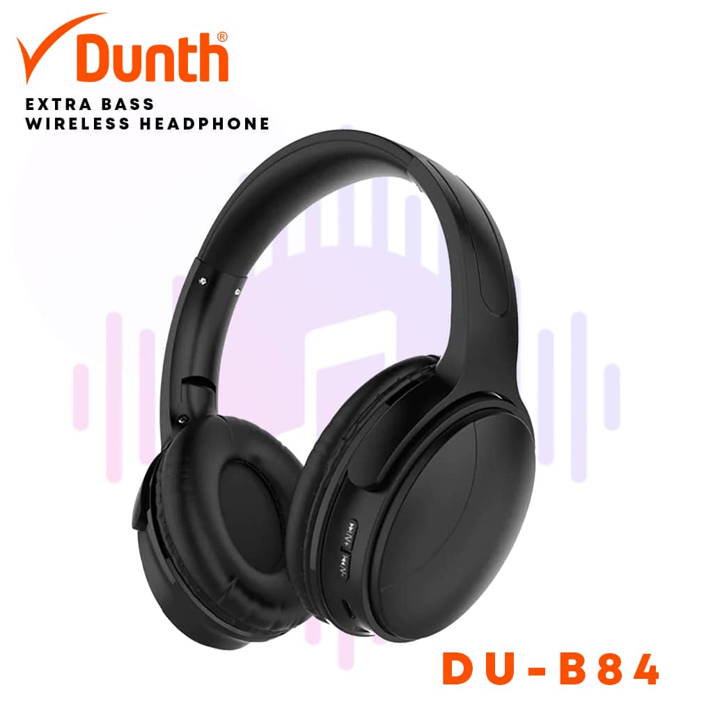 Casque bluetooth sans fil, microphone intégré stéréo  DUNTH DU-B84
