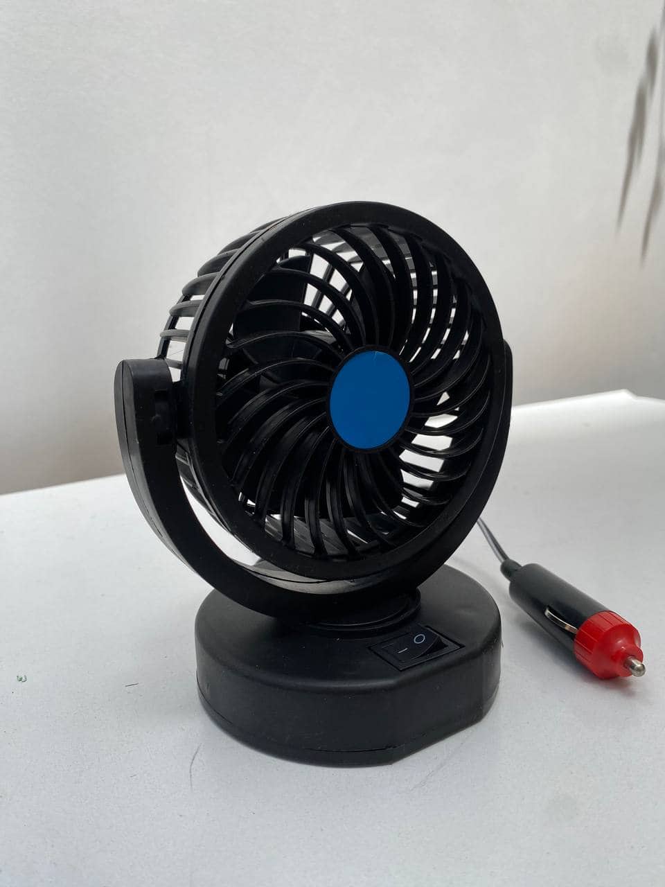 Ventilateur électrique 12V pour tableau de bord de voiture, rotatif à 360 degrés - Accessoires Auto/Moto - صورة 10