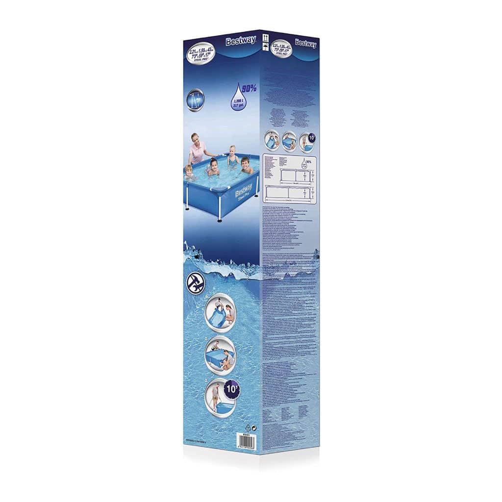 Steel Pro™ Piscine Rectangulaire 221 x 150 x 43cm Bestway 56401 - Divers - صورة 5