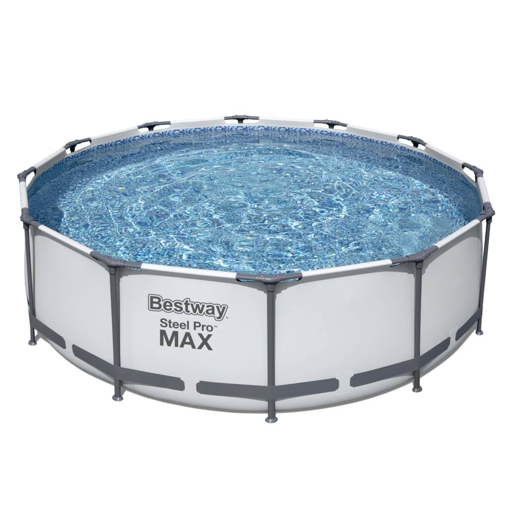 Steel Pro Max™ Piscine Ronde Avec Pompe Filtrante et Echelle 366x10cm Bestway - Divers - صورة 3