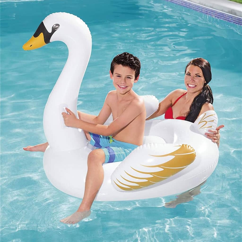 Bouée Géant Gonflable Cygne Avec 2 Poignées Bestway #41123 - Divers - صورة 8
