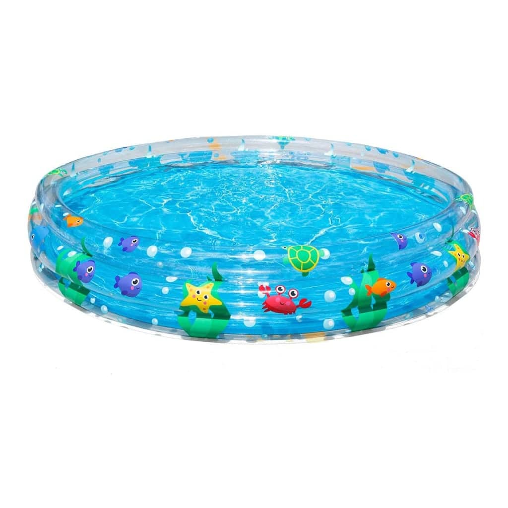 Piscine Gonflable Ronde Transparente Pour Enfants 183 x 33cm Bestway #51005 - Divers - صورة 2