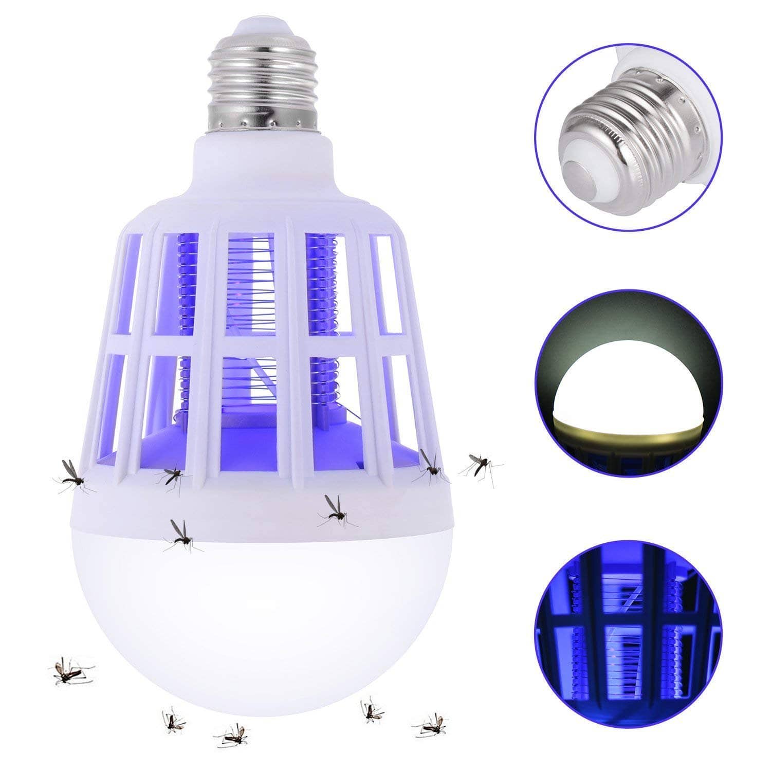 Ampoule LED Écomnomique anti-moustiques 3 en 1 E27 AC220V - Électronique - صورة 2