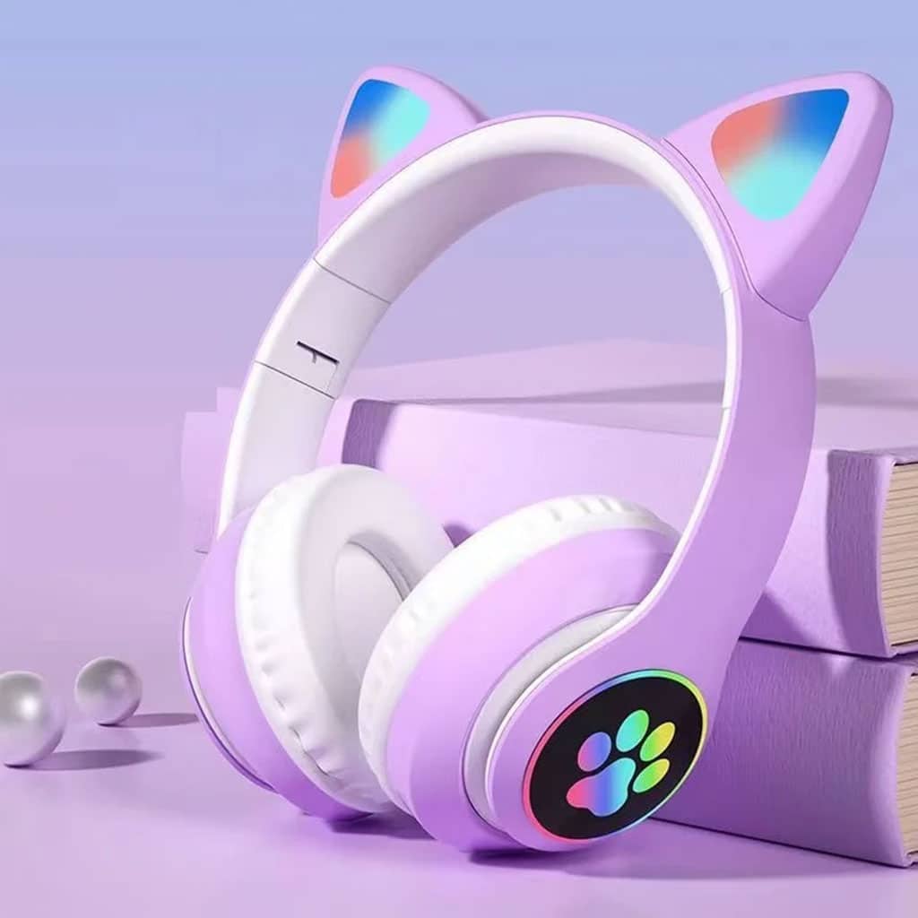 Casque Bluetooth Sans Fil Oreilles de Chat XY-231 - Électronique - صورة 3
