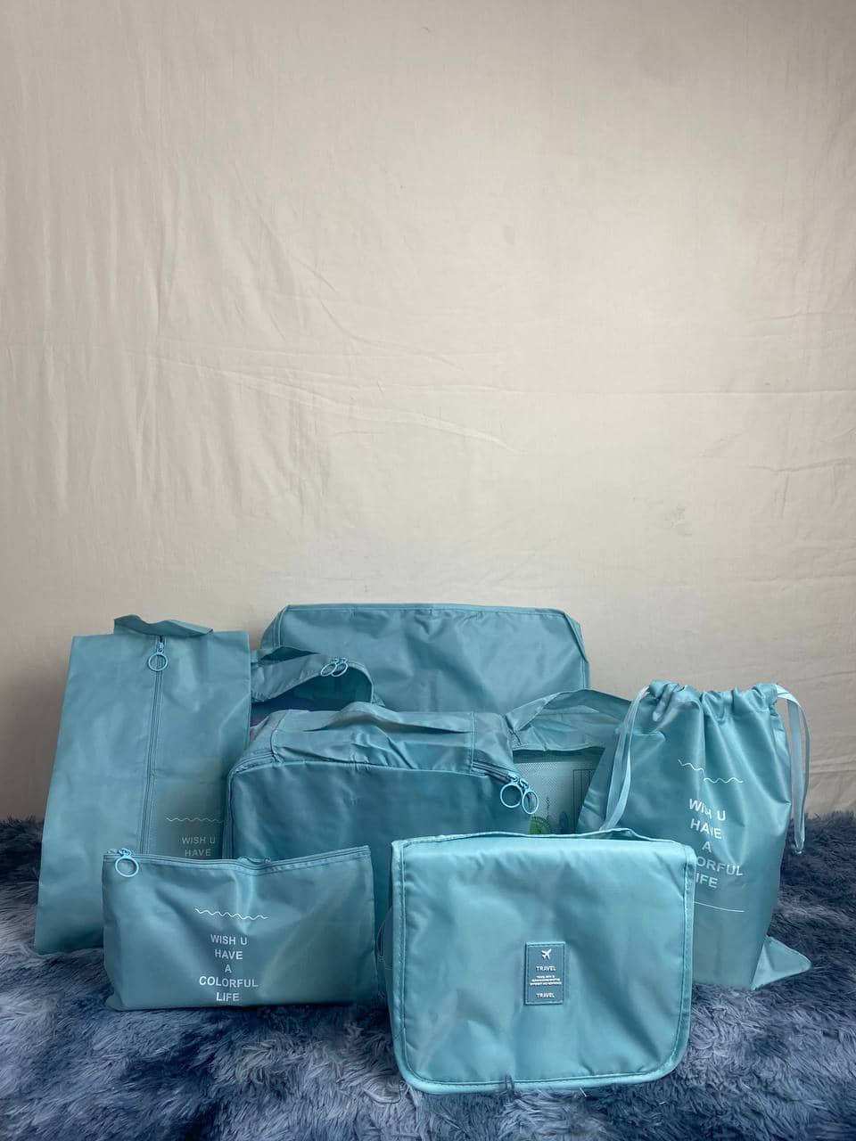 Organisateur Valise 8pcs Sac Rangement et Les Essentiels du Voyage - Soins et Beauté - صورة 9