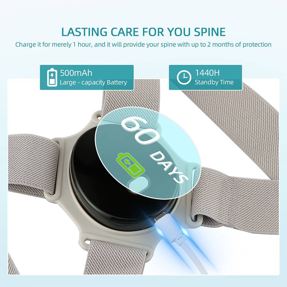 Correcteur de Posture Intelligent réglable vibrante - Électronique - صورة 4