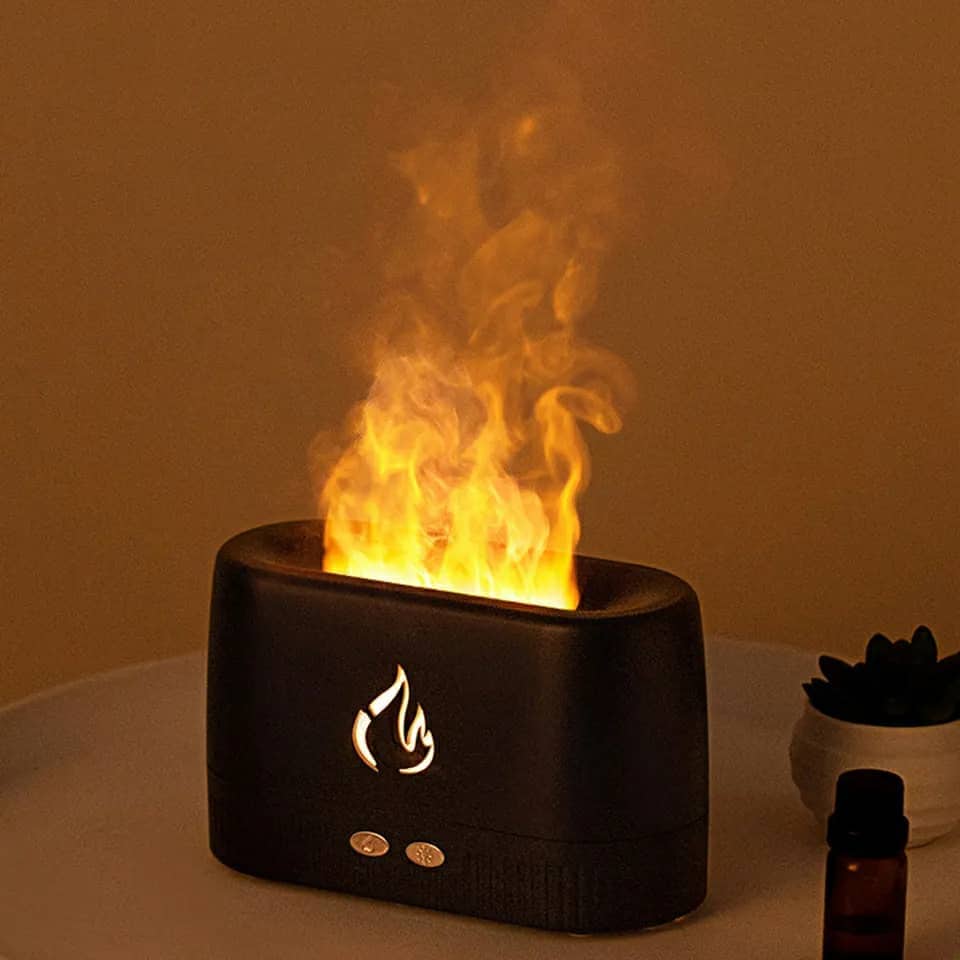 Flame Diffuseur d'huile essentielle et d'arôme pour aromathérapie - Électronique - صورة 8