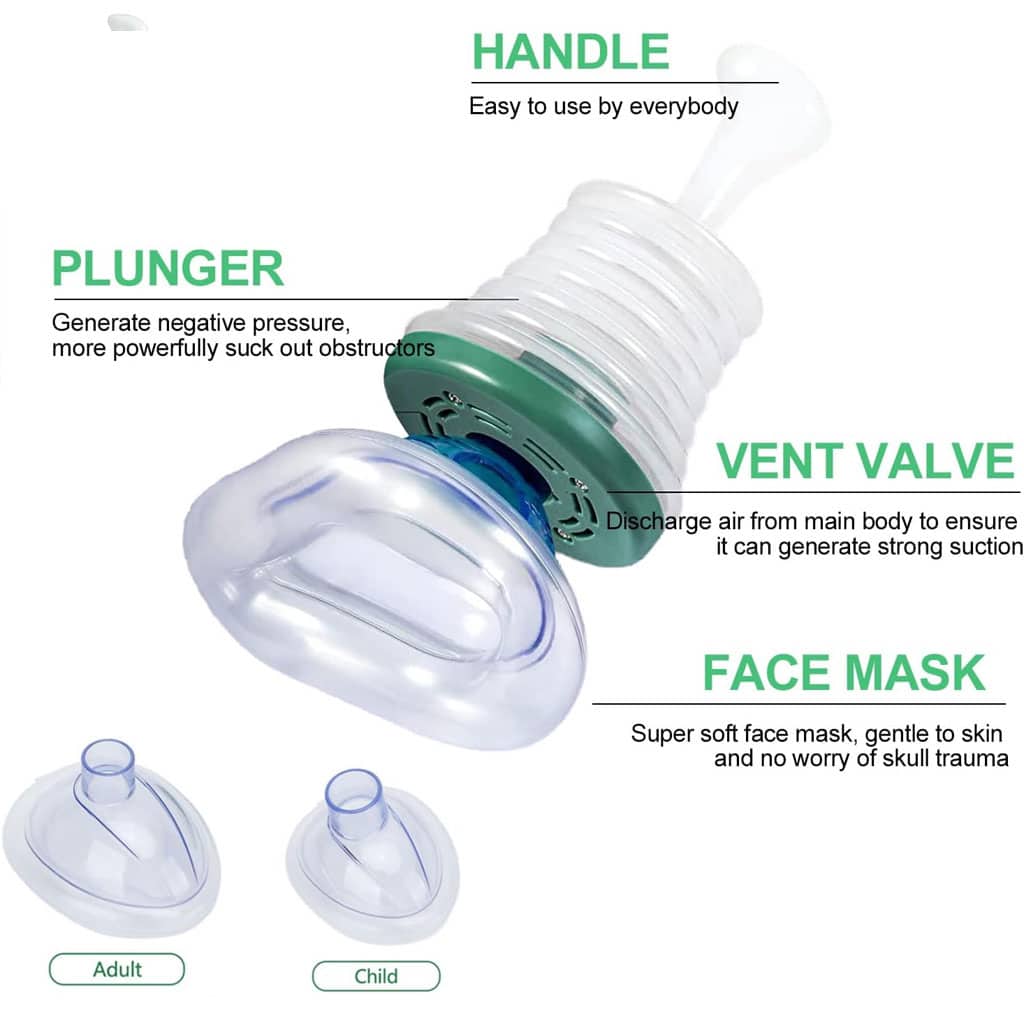 Masque Respiratoire de Premiers Secours Entraîneur Cardio-Pulmonaire - Divers - صورة 6