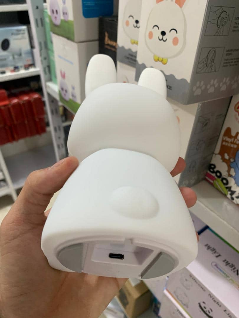 Veilleuse LED en forme de Lapin en siliconé pour enfants, avec capteur tactile - Divers - صورة 8