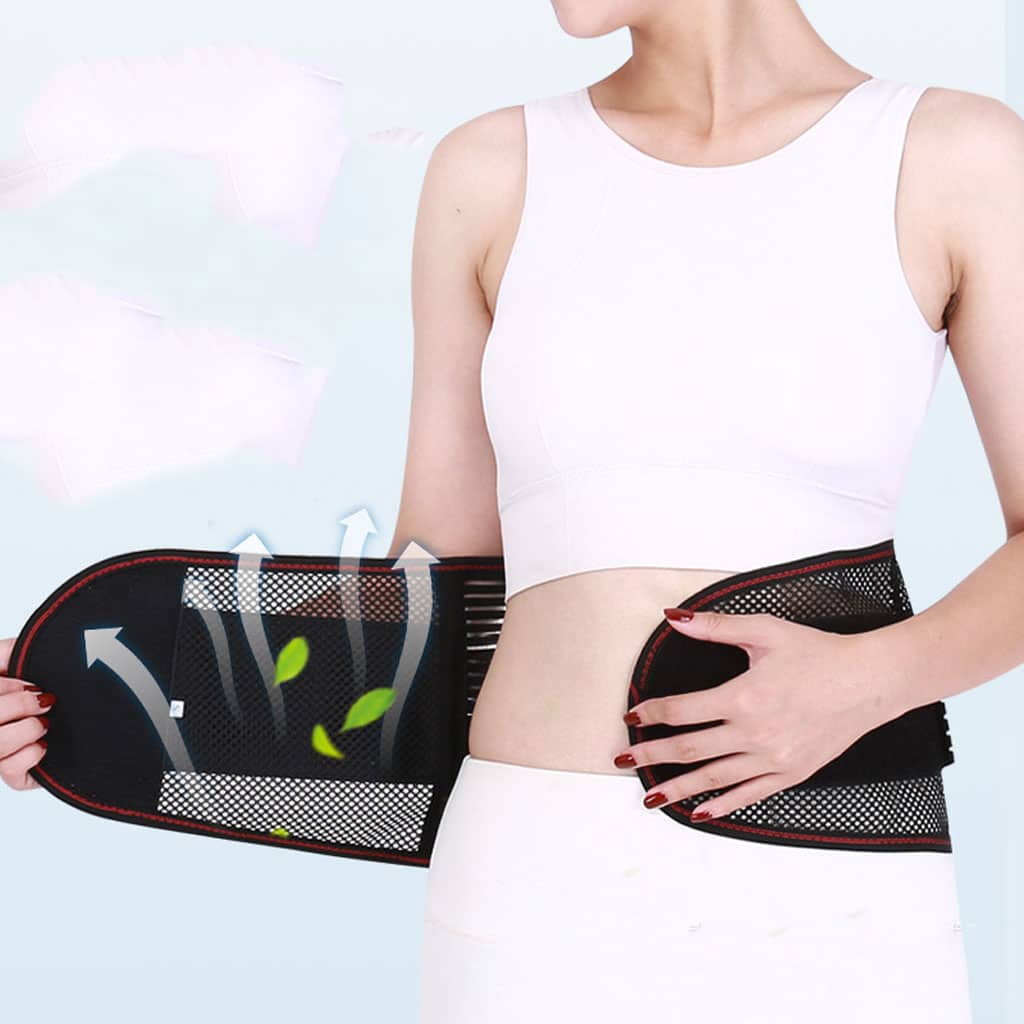 Ceinture de soutien lombaire avec barre de soutien pour soulager la douleur et les blessures - Sport - صورة 2