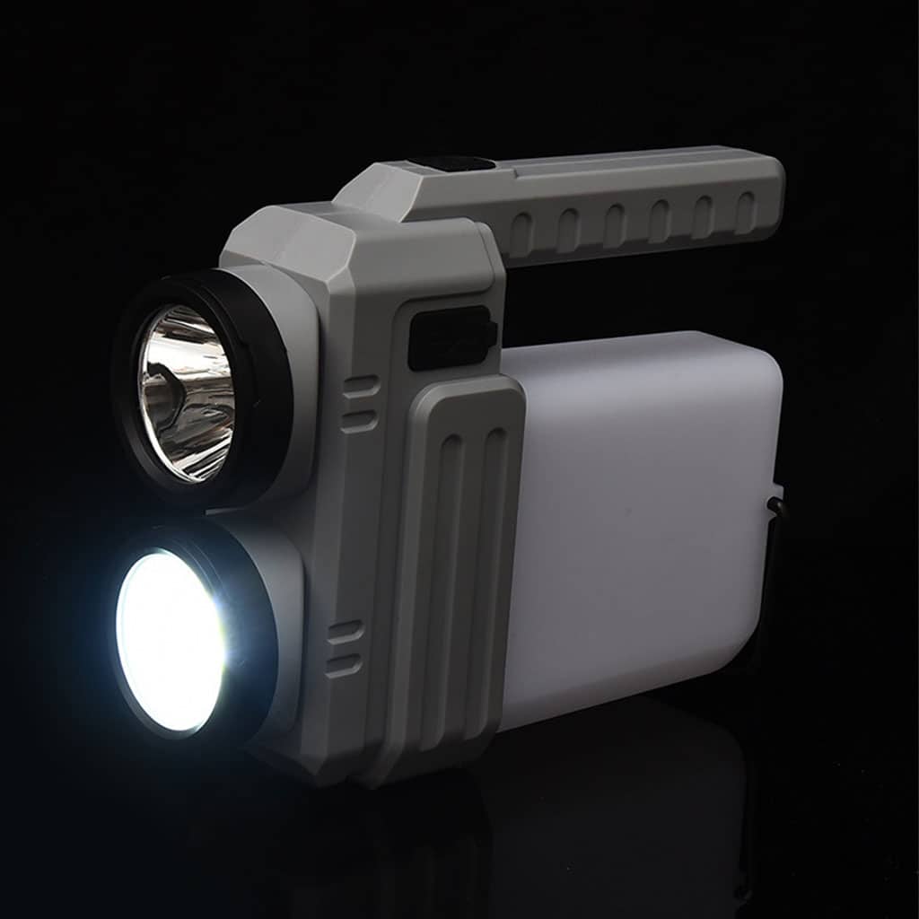 Lampe de Camping LED avec Batterie Externe Rechargeable Portable, Lampe de Poche et Port Type C - Camping et Randonnée - صورة 2