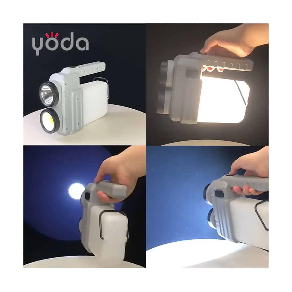 Lampe de Camping LED avec Batterie Externe Rechargeable Portable, Lampe de Poche et Port Type C - Camping et Randonnée - صورة 5