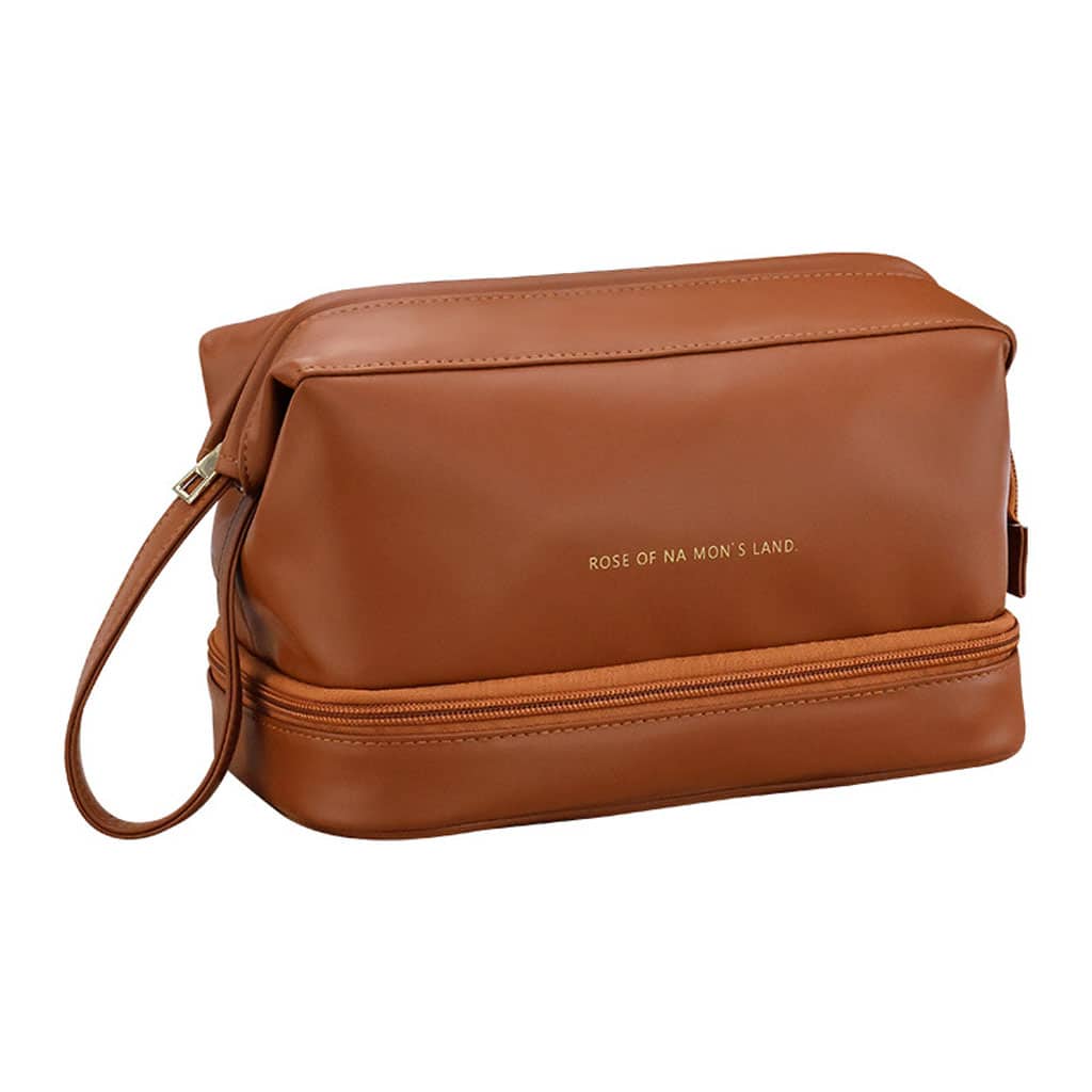 Trousse Maquillage et Pinceaux Imperméable à Double Couche - Soins et Beauté - صورة 6