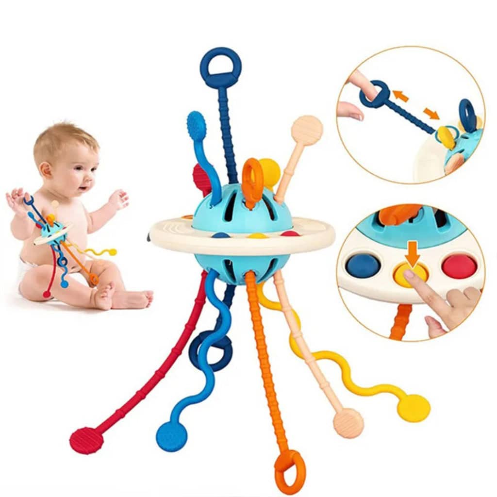 Jouets sensoriels de dentition pour bébé, activités d’apprentissage pour les tout-petits - Divers - صورة 2
