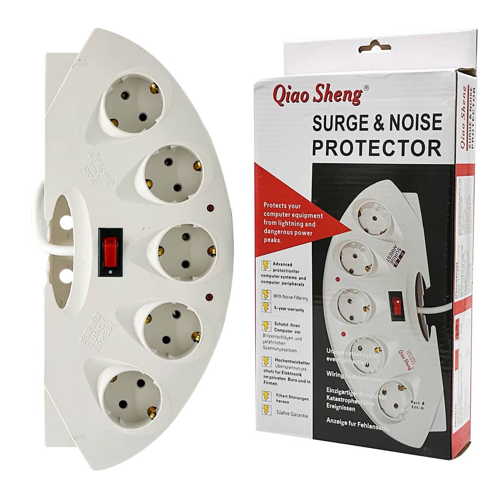 Rallonge Multiprise Protecteur - 5 Prises