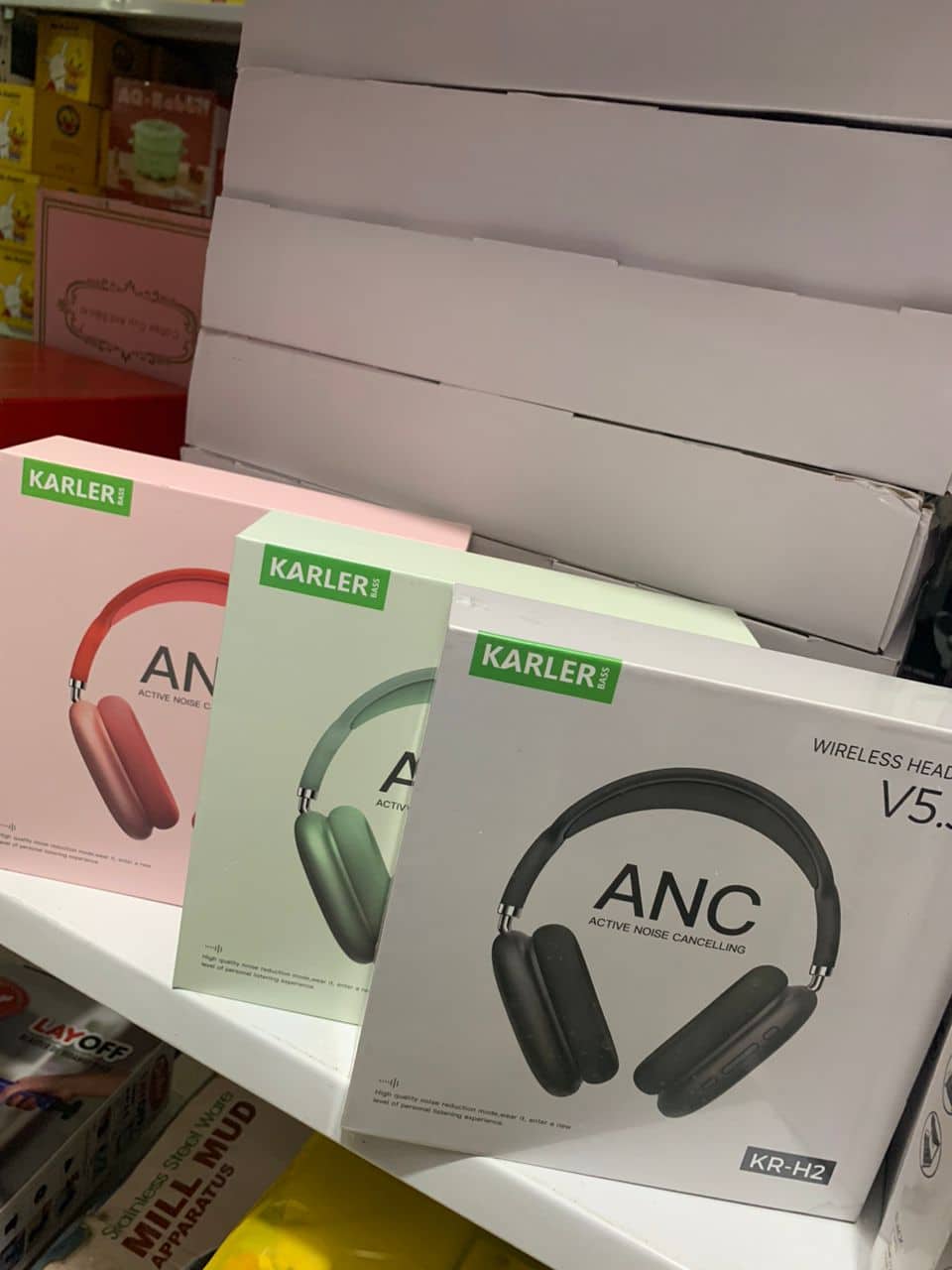 Casque Sans Fil Karler Bass Bluetooth 5.3 Technologie ANC - Électronique - صورة 6