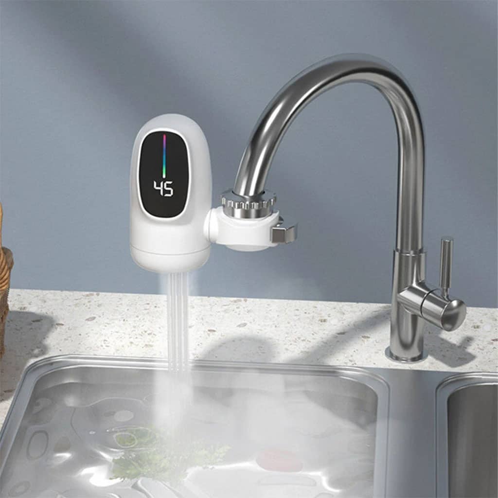 Robinet électrique chauffant rapide à affichage numérique - صنبور تدفئة كهربائي سريع مع شاشة رقمية - Maison - صورة 3