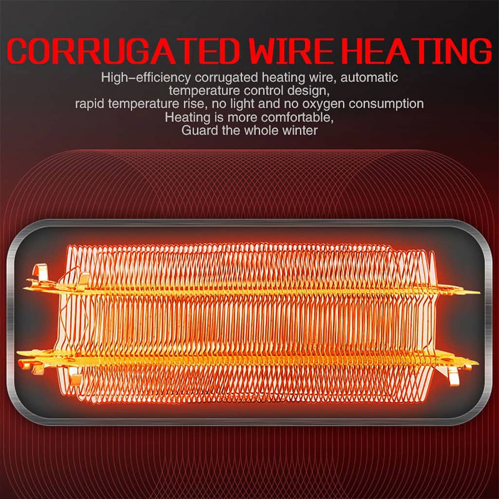 Mini radiateur chauffage électrique Ours 380W - Électronique - صورة 4