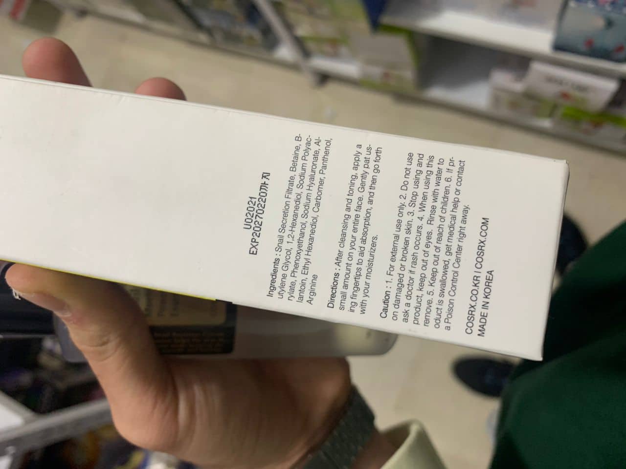 COSRX Essence à la mucine d’escargot Advanced Snail 96 Mucin Power 100ml - Soins et Beauté - صورة 7