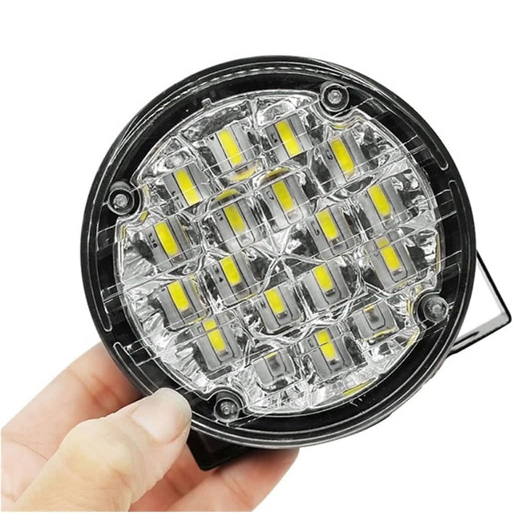 Feux Antibrouillard 2 Pièces 12V 18LED Pour Toutes Les Voitures - Électronique - صورة 7
