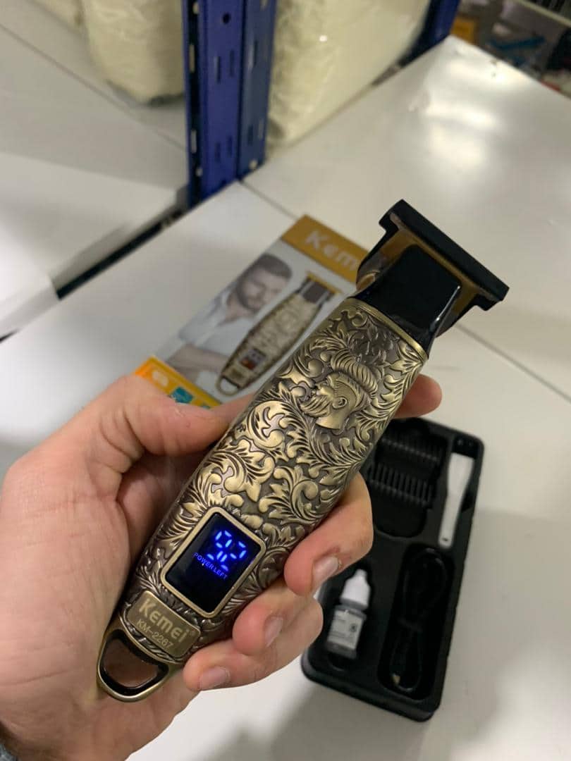 Kemei Tondeuse À Cheveux Professionnelle En Métal Km-2267 - Soins et Beauté - صورة 11