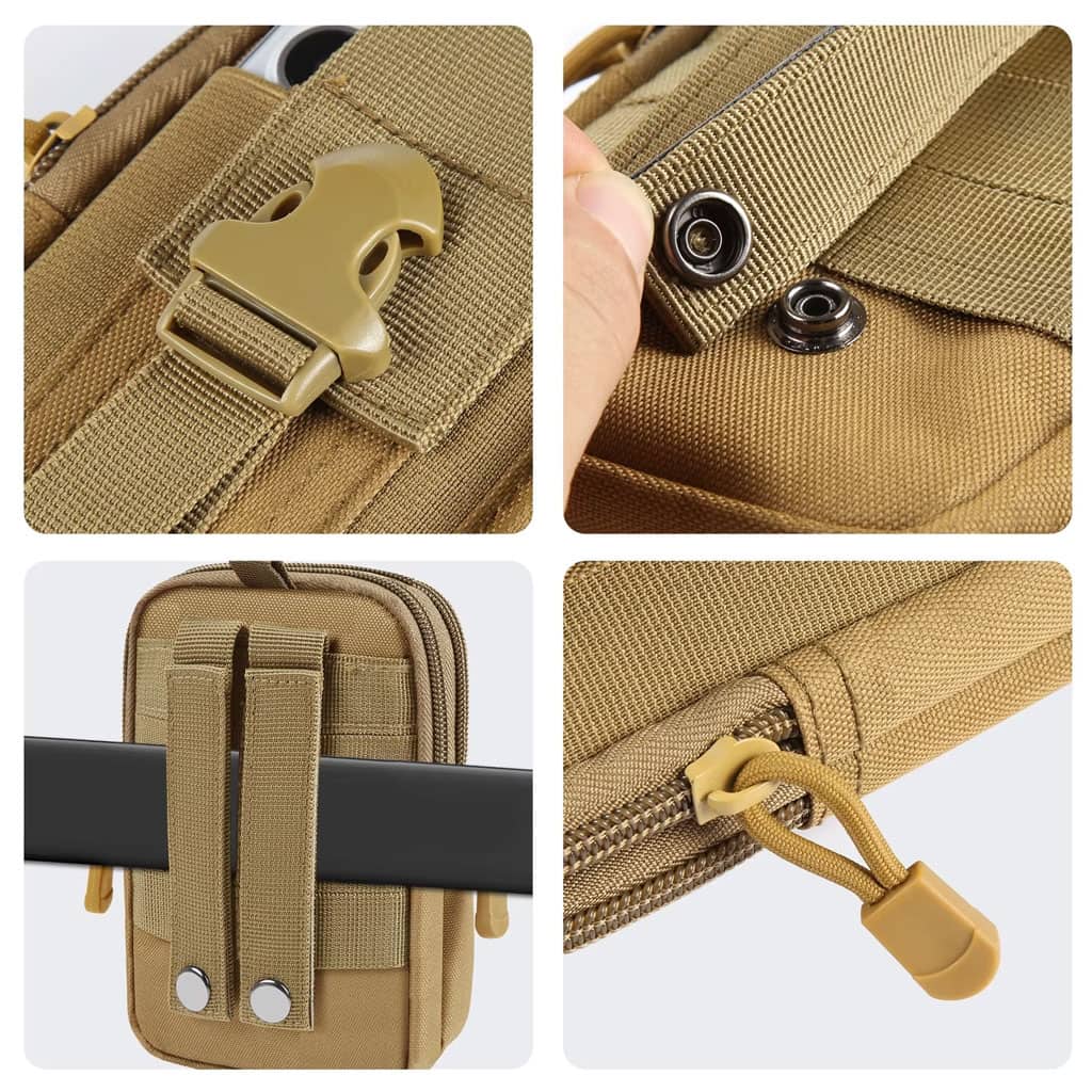 Pochette Sac banane multifonction avec support pour téléphone - Sac à dos et Mode - صورة 3