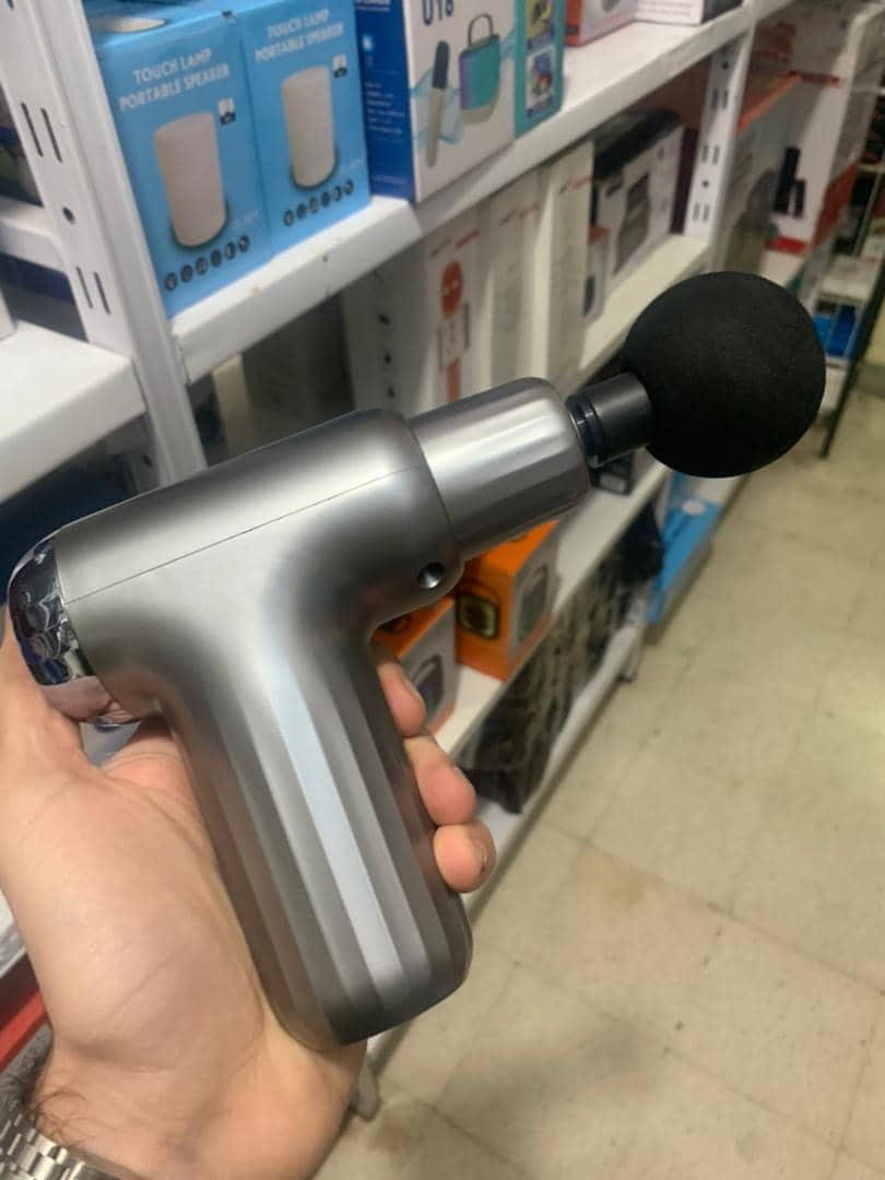 Pistolet de Massage ENZO EN-4802 avec 4 Têtes de Massage - Sport - صورة 7