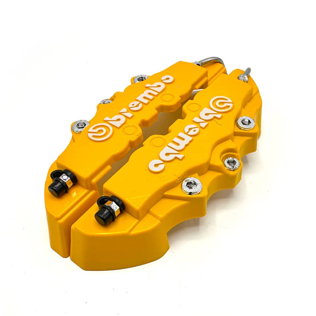 Lot de 2 caches étriers de frein de voiture durables 3D 25cm - Accessoires Auto/Moto - صورة 6