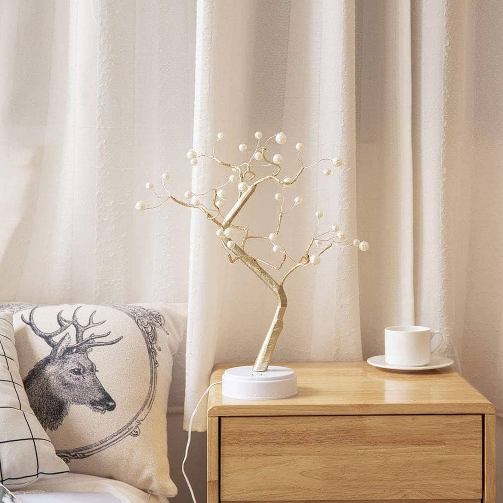 lampe de Table Arbre lumineux style bonsaï - Décoration - صورة 2