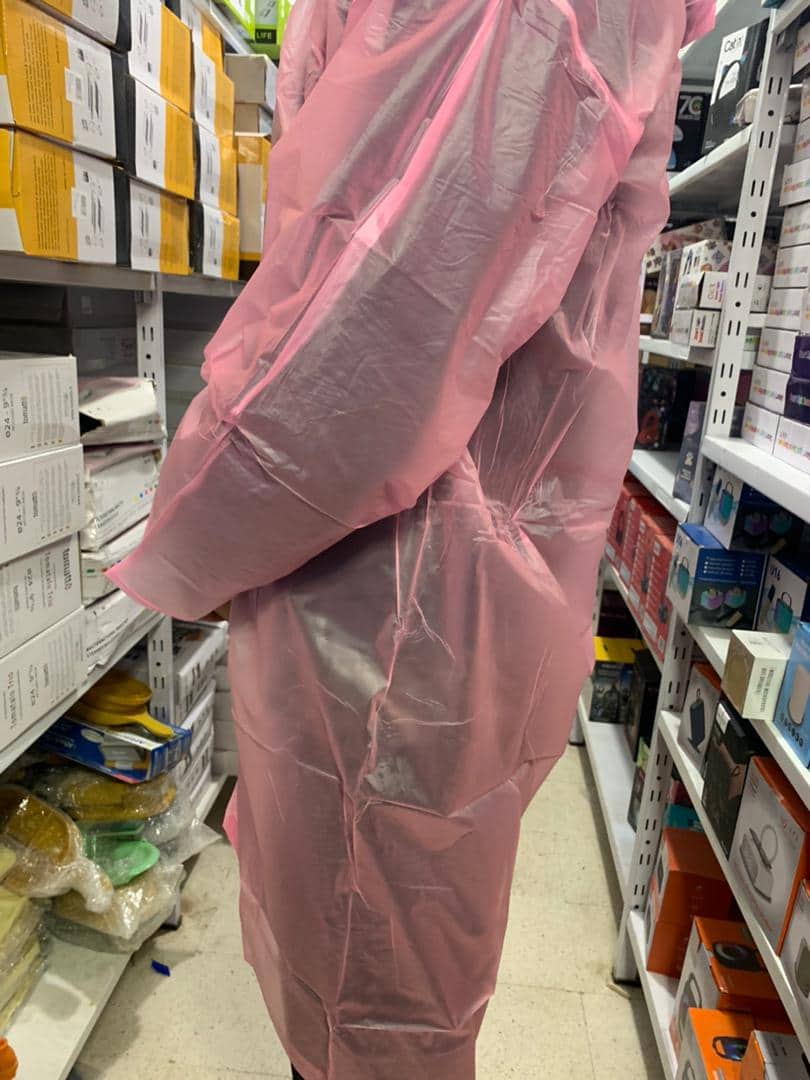 Eva Manteau imperméable à capuche – Rose - Produits de saison - صورة 3