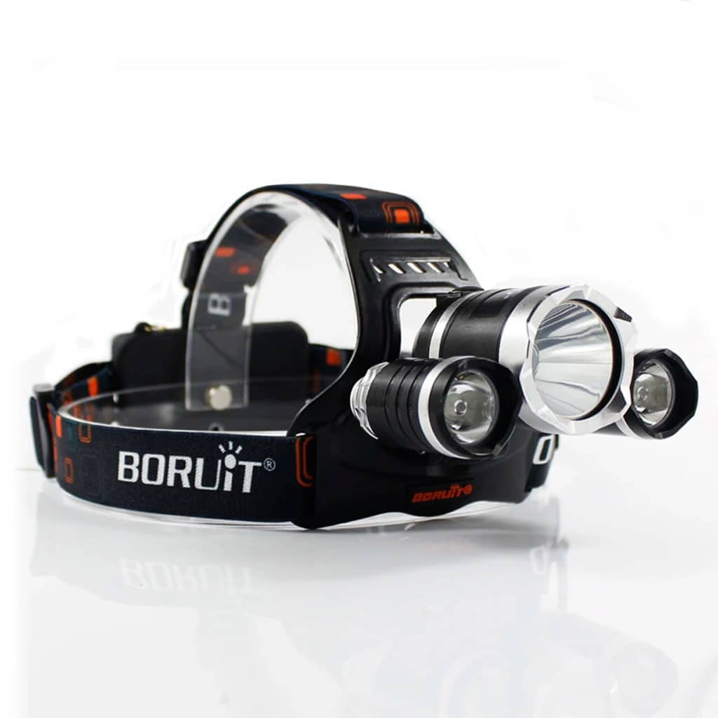 Lampe frontale LED 4 modes 6000K USB rechargeable - Camping et Randonnée - صورة 2