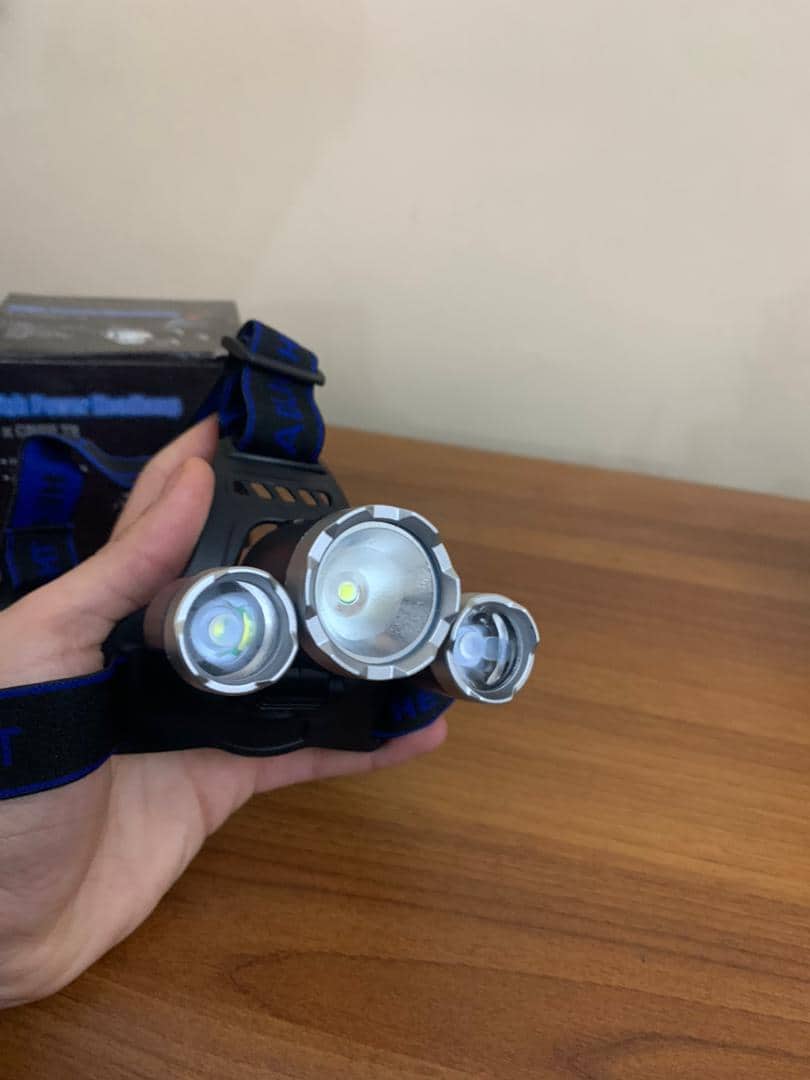 Lampe frontale LED 4 modes 6000K USB rechargeable - Camping et Randonnée - صورة 7