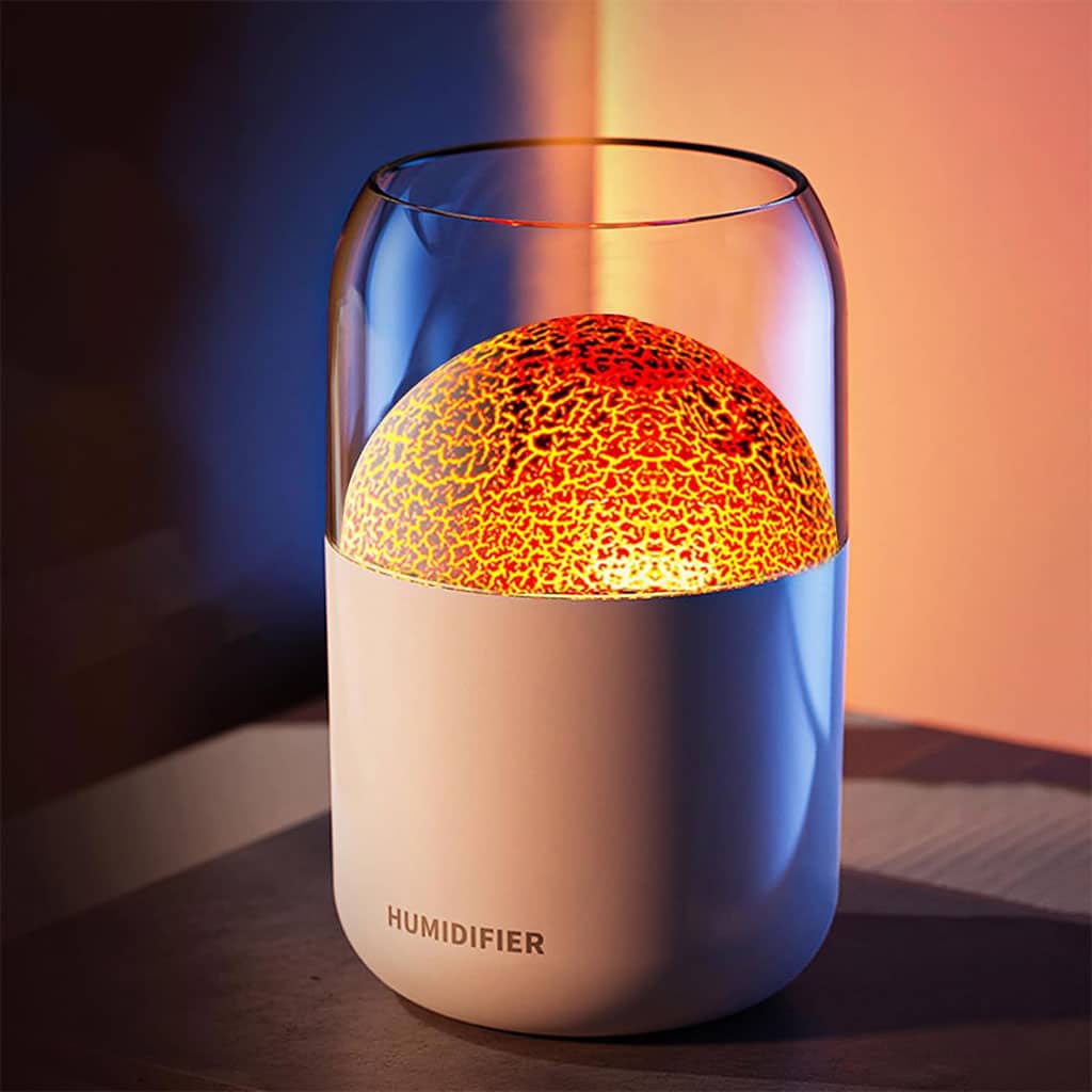 Diffuseur d’arômes Effet Volcan Lumineux 300ML - Décoration - صورة 4